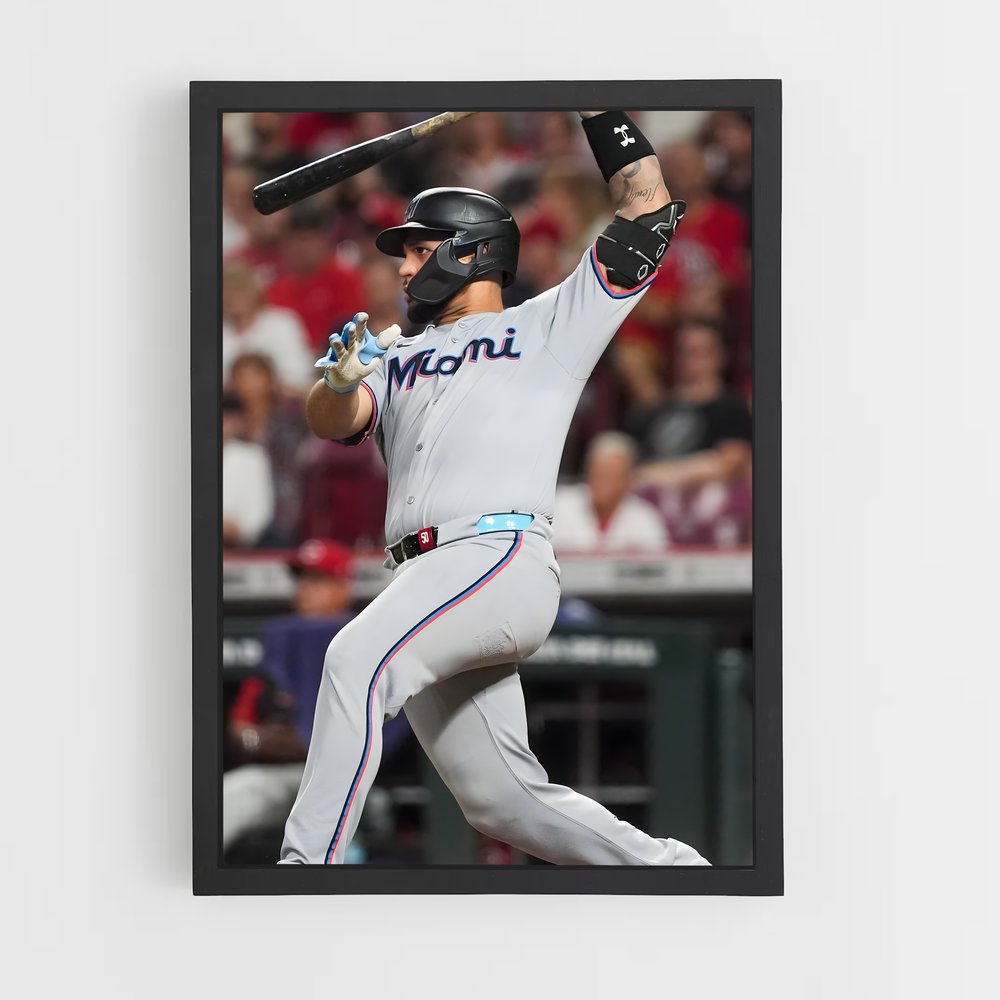 Poster Swing de Sandy – affiche Baseball (vue 2)